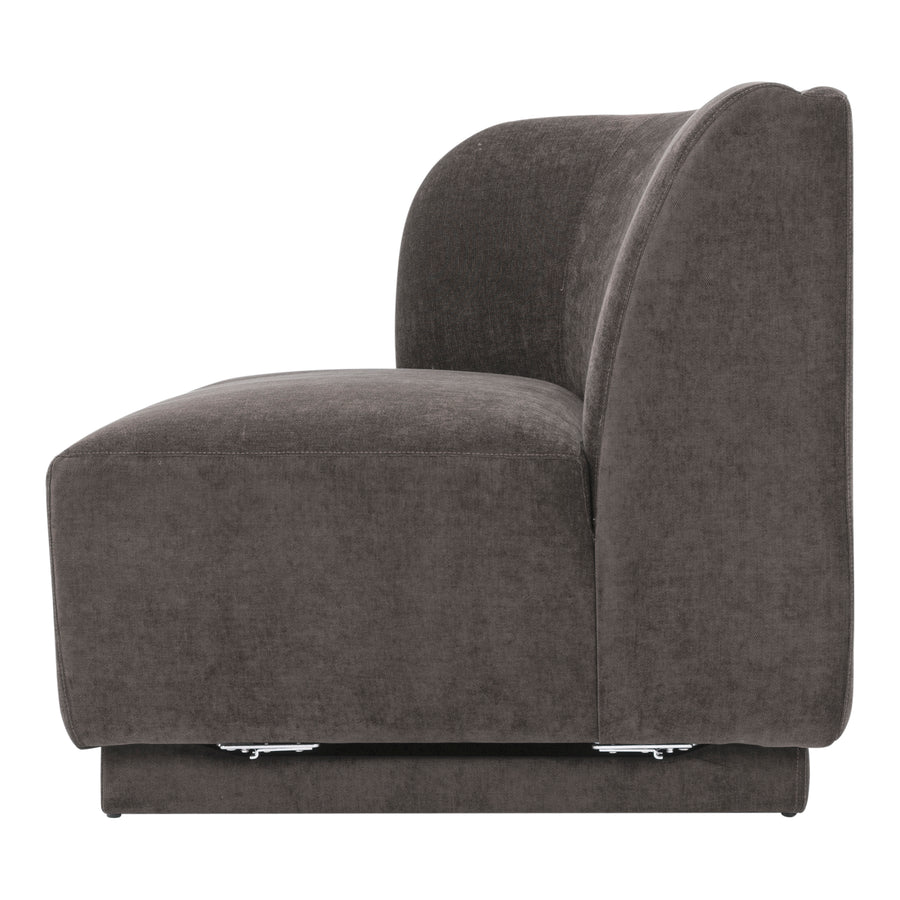Moe's Home Yoon Sofa in Umbra Grey (32.25' x 59.5' x 35.5') - JM-1019-25