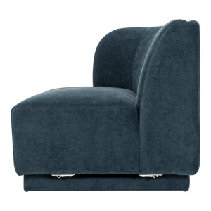 Moe's Home Yoon Sofa in Nightshade Blue (32.25' x 59.5' x 35.5') - JM-1019-45