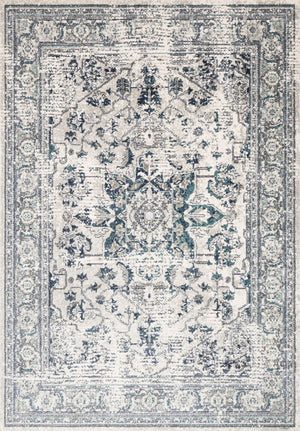 Joaquin Rug in Lt. Green & Blue