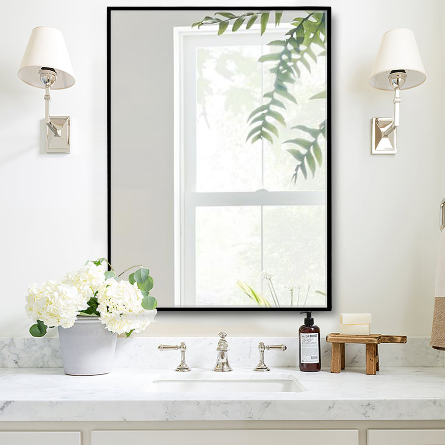39-in H x 29-in W Wall Mirror