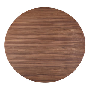 Moe's Home Otago Dining Table in Walnut (30' x 54' x 54') - KC-1029-03