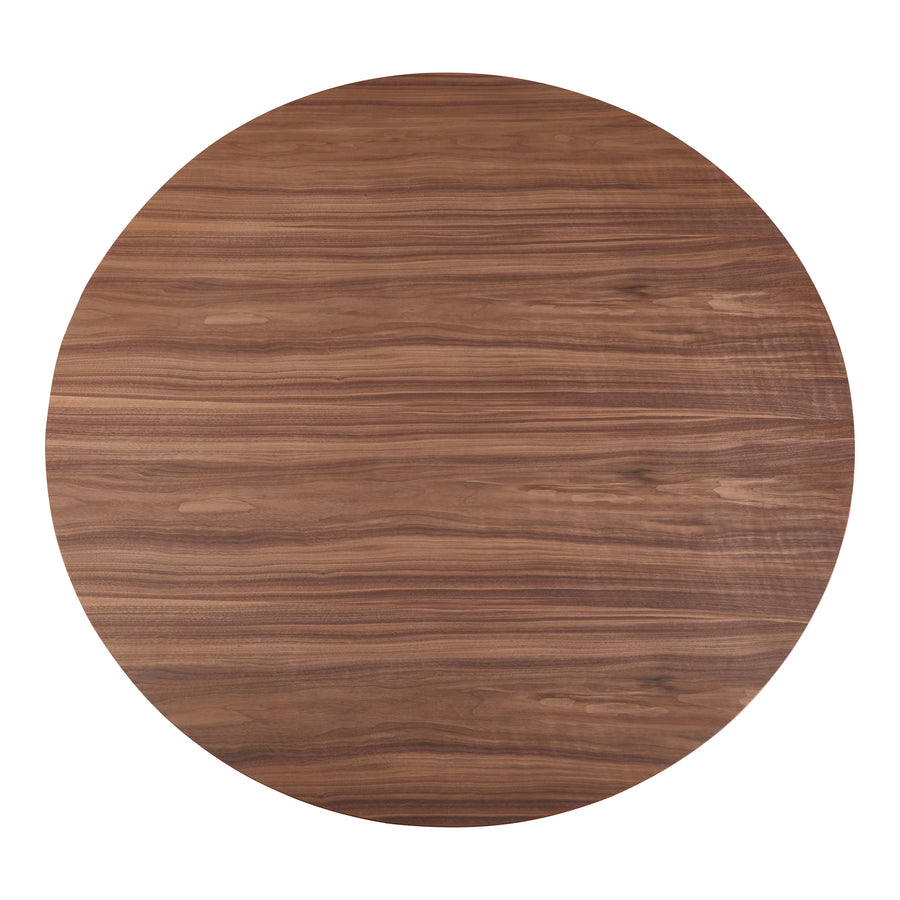 Moe's Home Otago Dining Table in Walnut (30' x 54' x 54') - KC-1029-03