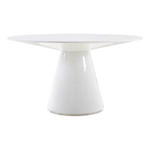 Moe's Home Otago Dining Table in White (30' x 54' x 54') - KC-1029-18