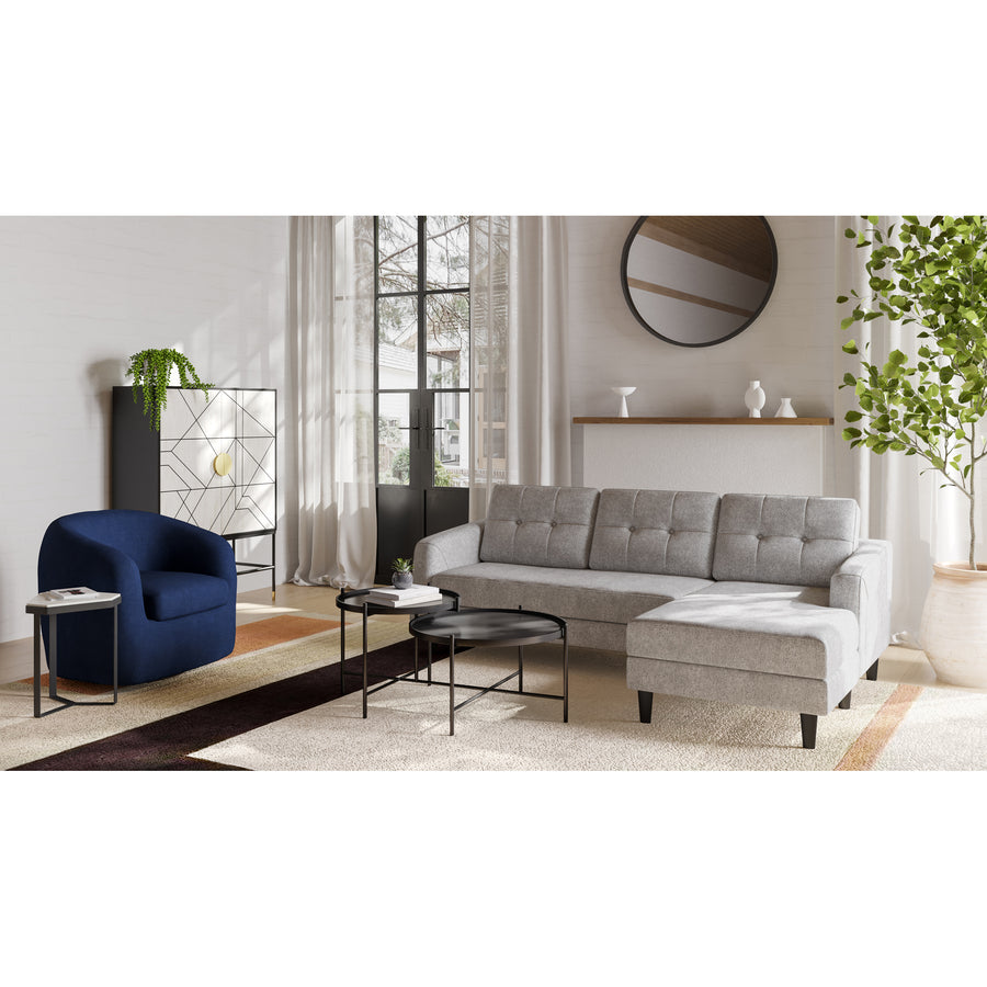 Moe's Home Eclipse Coffee Table in Black (17' x 48' x 32') - KK-1024-02
