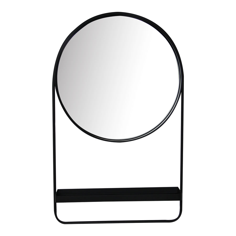 Moe's Home Watson Mirror in Black (35' x 21' x 5') - KK-1026-02