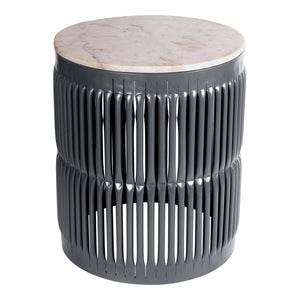Moe's Home Nelson End Table in Grey (21' x 18' x 18') - KX-1002-25