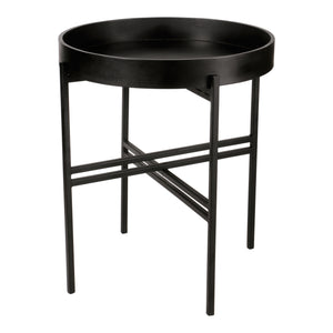 Moe's Home Ace End Table in Black (19' x 18' x 18') - KX-1004-02