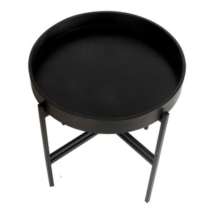 Moe's Home Ace End Table in Black (19' x 18' x 18') - KX-1004-02