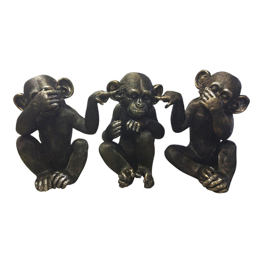 Moe's Home He Statue in Black (12" x 11" x 7") - LA-1060-02