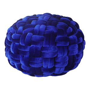 Moe's Home Pj Ottoman in Royal Blue (15' x 23' x 23') - LK-1002-26