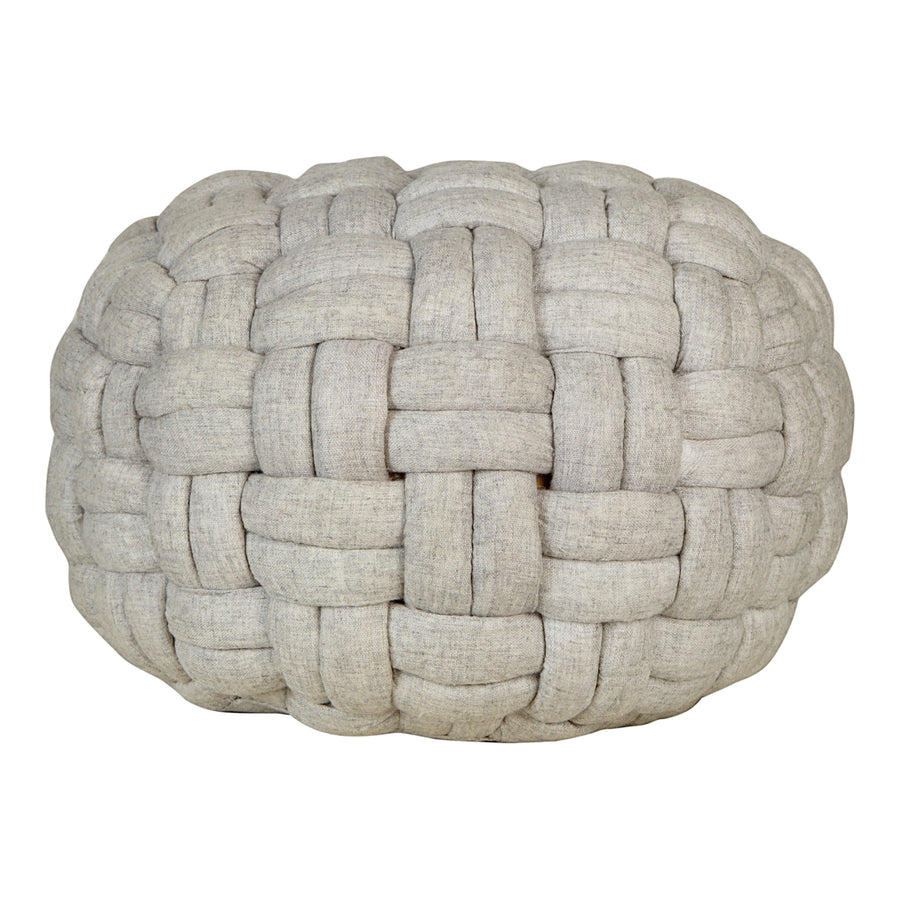 Moe's Home Bronya Ottoman in Light Grey (15' x 23' x 23') - LK-1004-29
