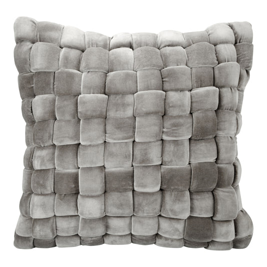 Moe's Home Jazzy Pillow in Charcoal (24" x 24" x 0") - LK-1006-07