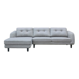 Moe's Home Corey Sectional in Dark Grey (34' x 106' x 35') - MT-1002-25-L