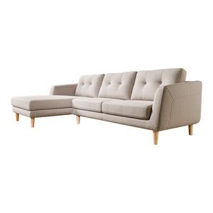 Moe's Home Corey Sectional in Beige (34' x 106' x 52') - MT-1002-29-L