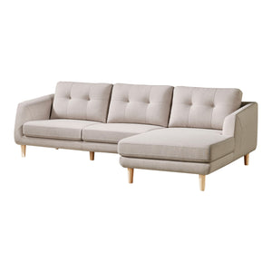 Moe's Home Corey Sectional in Beige (34' x 106' x 52') - MT-1002-29-R