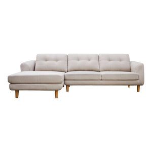 Moe's Home Corey Sectional in Beige (34' x 106' x 52') - MT-1002-29-R