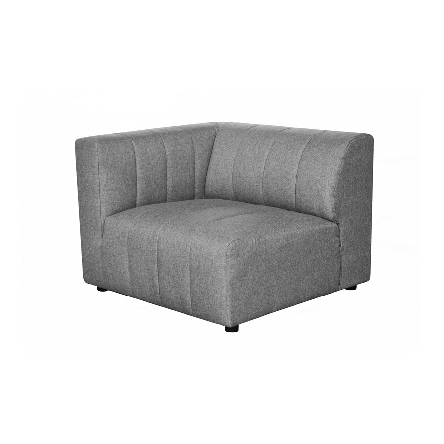Moe's Home Lyric Corner Sectional in Grey (29' x 35.5' x 39') - MT-1022-15