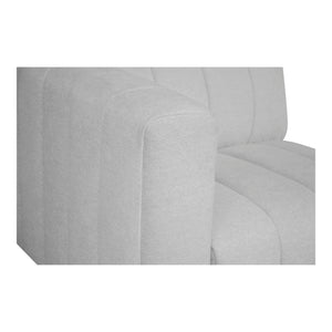 Moe's Home Lyric Corner Sectional in Oatmeal (29' x 35.5' x 39') - MT-1022-34