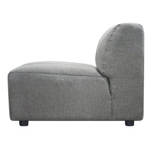 Moe's Home Lyric Living Room Chair in Grey (29' x 32' x 39') - MT-1024-15