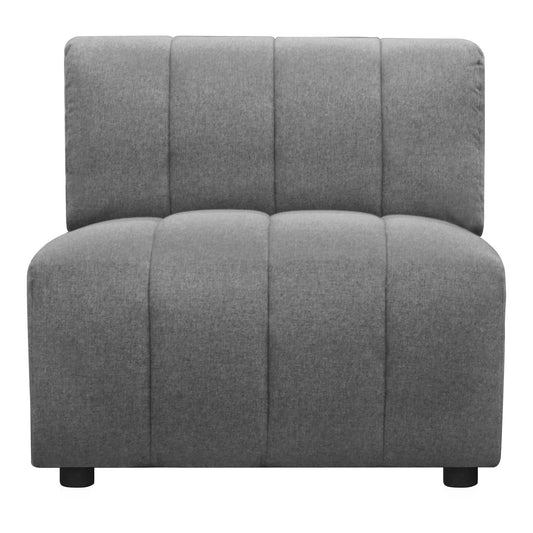 Moe's Home Lyric Living Room Chair in Grey (29" x 32" x 39") - MT-1024-15