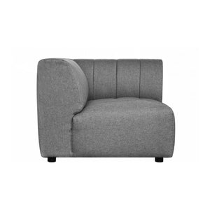 Moe's Home Lyric Corner Sectional in Grey (29' x 39' x 39') - MT-1025-15