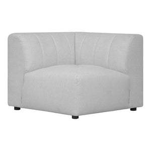 Moe's Home Lyric Corner Sectional in Oatmeal (29' x 39' x 39') - MT-1025-34