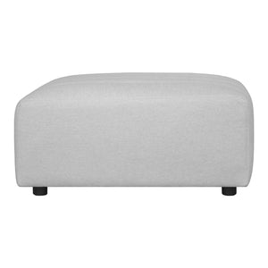 Moe's Home Lyric Ottoman in Oatmeal (17' x 41' x 39') - MT-1026-34