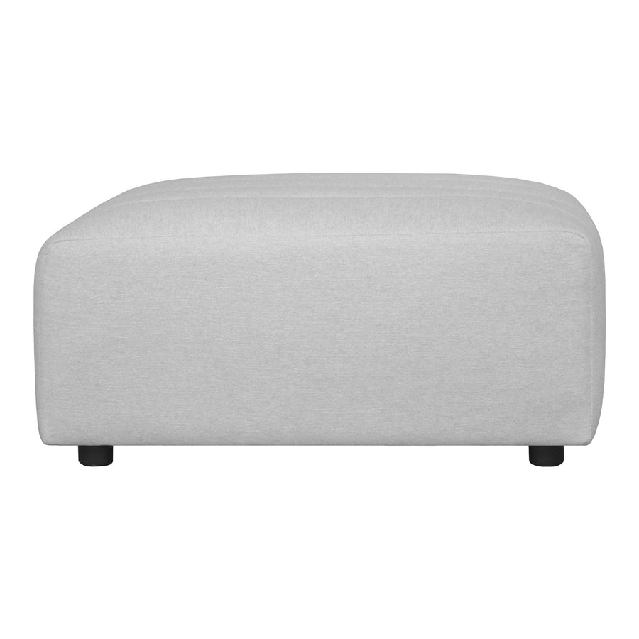 Moe's Home Lyric Ottoman in Oatmeal (17' x 41' x 39') - MT-1026-34