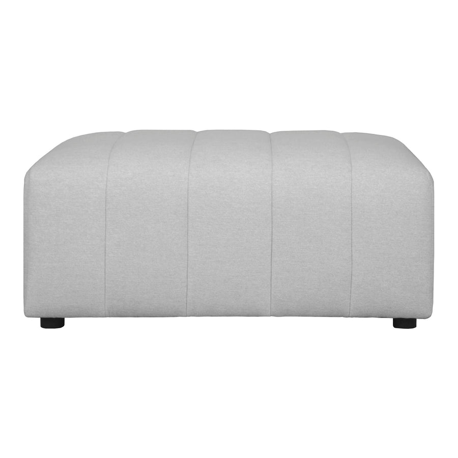 Moe's Home Lyric Ottoman in Oatmeal (17' x 41' x 39') - MT-1026-34