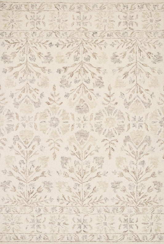 Norabel Rug in Ivory & Neutral