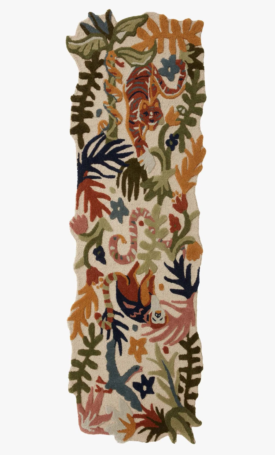 Optimism Rug in Ivory & Fiesta