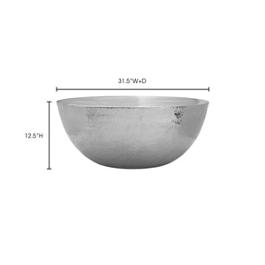 Moe's Home Ashiko Coffee Table in Silver (12.25' x 31.25' x 31.25') - OT-1001-30