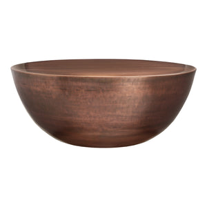 Moe's Home Conga Coffee Table in Copper (12.5' x 31.5' x 31.5') - OT-1002-42
