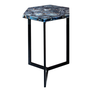 Moe's Home Hexagon Accent Table in Silver (21' x 14' x 16') - PJ-1005-30