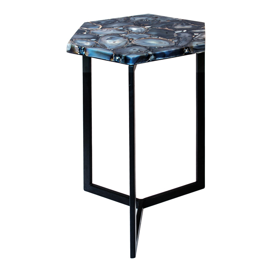 Moe's Home Hexagon Accent Table in Silver (21' x 14' x 16') - PJ-1005-30