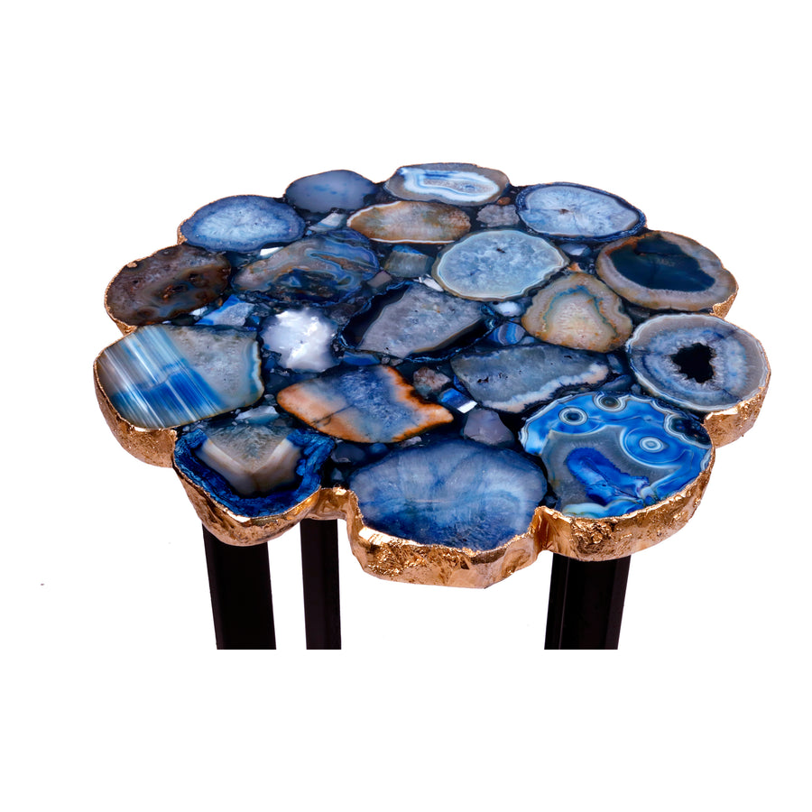 Moe's Home Azul Accent Table in Blue (21' x 12' x 12') - PJ-1011-26