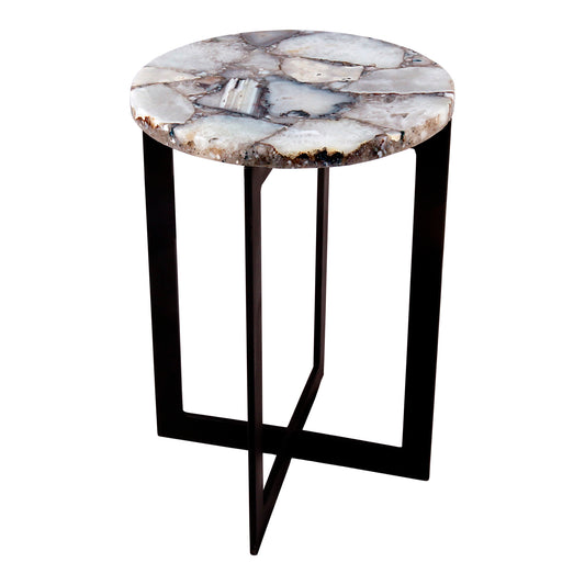 Moe's Home Blanca Accent Table in White (21" x 16" x 16") - PJ-1012-18
