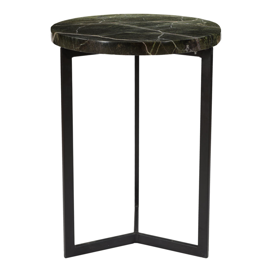 Moe's Home Draven Accent Table in Green (21' x 16' x 16') - PJ-1020-16
