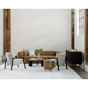 Moe's Home Bolton Sofa in Dark Brown (27.5' x 101' x 44.5') - PK-1008-14