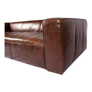 Moe's Home Bolton Sofa in Cappuccino Brown (27.5' x 101' x 44.5') - PK-1008-20