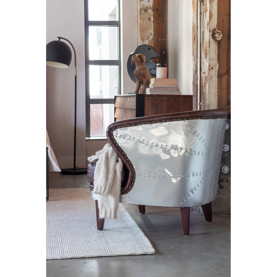 Moe's Home Preston Chair in Cappuccino Brown (30' x 29.5' x 32') - PK-1017-20