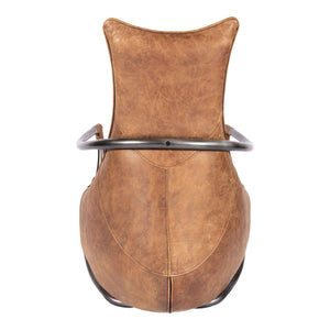 Moe's Home Carlisle Chair in Brown (38' x 27' x 35.5') - PK-1026-03