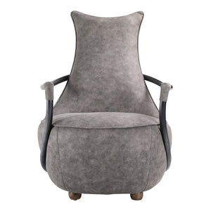Moe's Home Carlisle Chair in Grey (38' x 27' x 35.5') - PK-1026-15