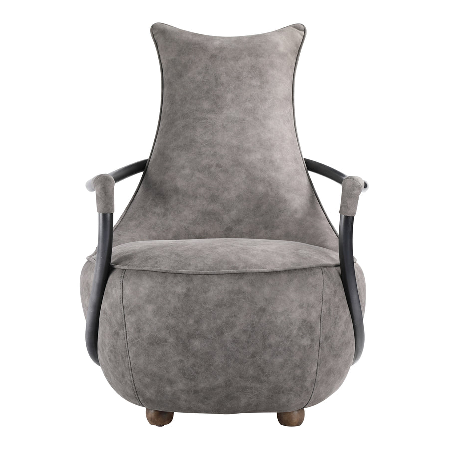 Moe's Home Carlisle Chair in Grey (38' x 27' x 35.5') - PK-1026-15
