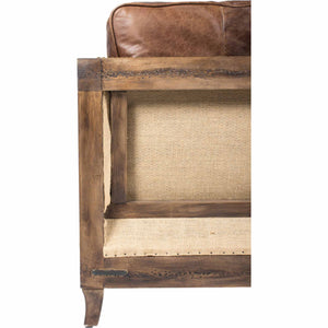 Moe's Home Darlington Sofa in Brown (31.5' x 72' x 31') - PK-1031-03