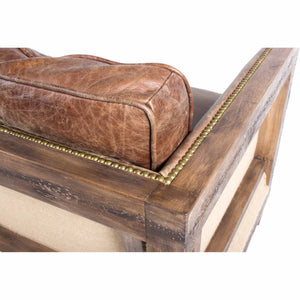 Moe's Home Darlington Sofa in Brown (31.5' x 72' x 31') - PK-1031-03