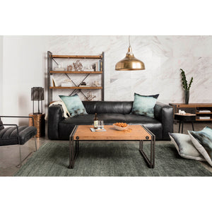 Moe's Home Kirby Sofa in Black (27' x 96.5' x 40') - PK-1032-25