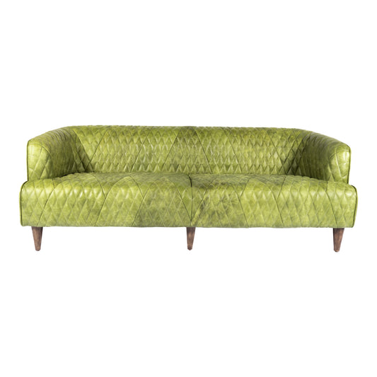 Moe's Home Magdelan Sofa in Grove Green (29.5" x 79" x 33") - PK-1077-27