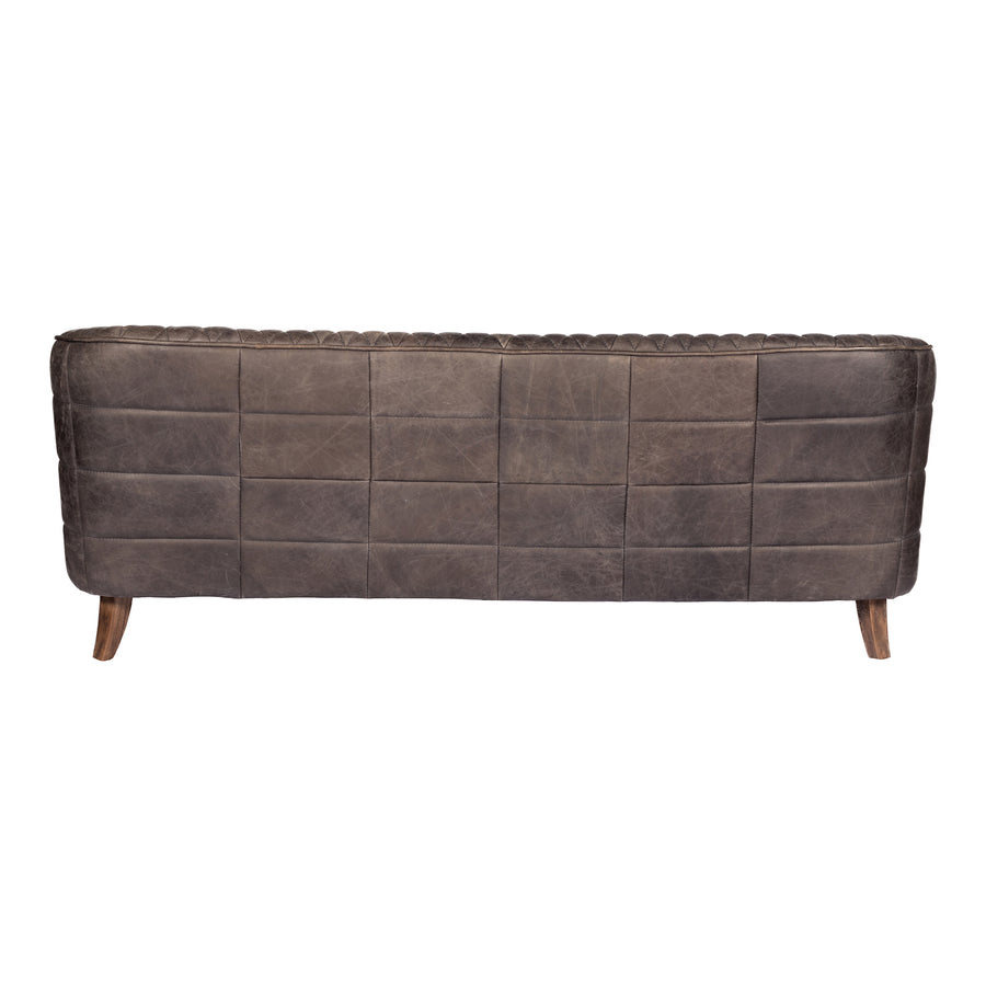 Moe's Home Magdelan Sofa in Nimbus Black (29.5' x 79' x 33') - PK-1077-47