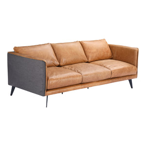 Moe's Home Messina Sofa in Cigar Tan (31' x 83' x 36') - PK-1097-23